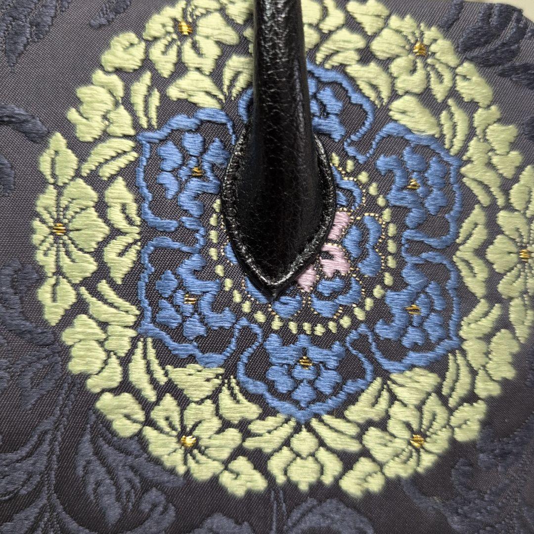 利休バック　和装用バッグ 華紋　柄 大きめ　新品