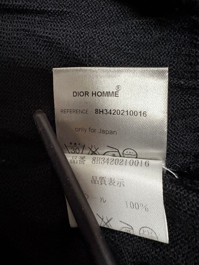 Dior HOMME ウールドライバーズニット XS