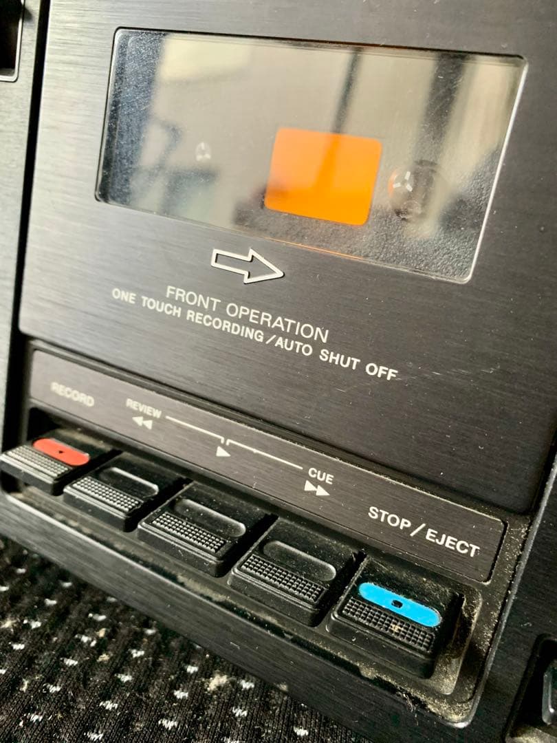 SONY CF 5950 スカイセンサー　コレクション品　テープ部　ベルト切れ