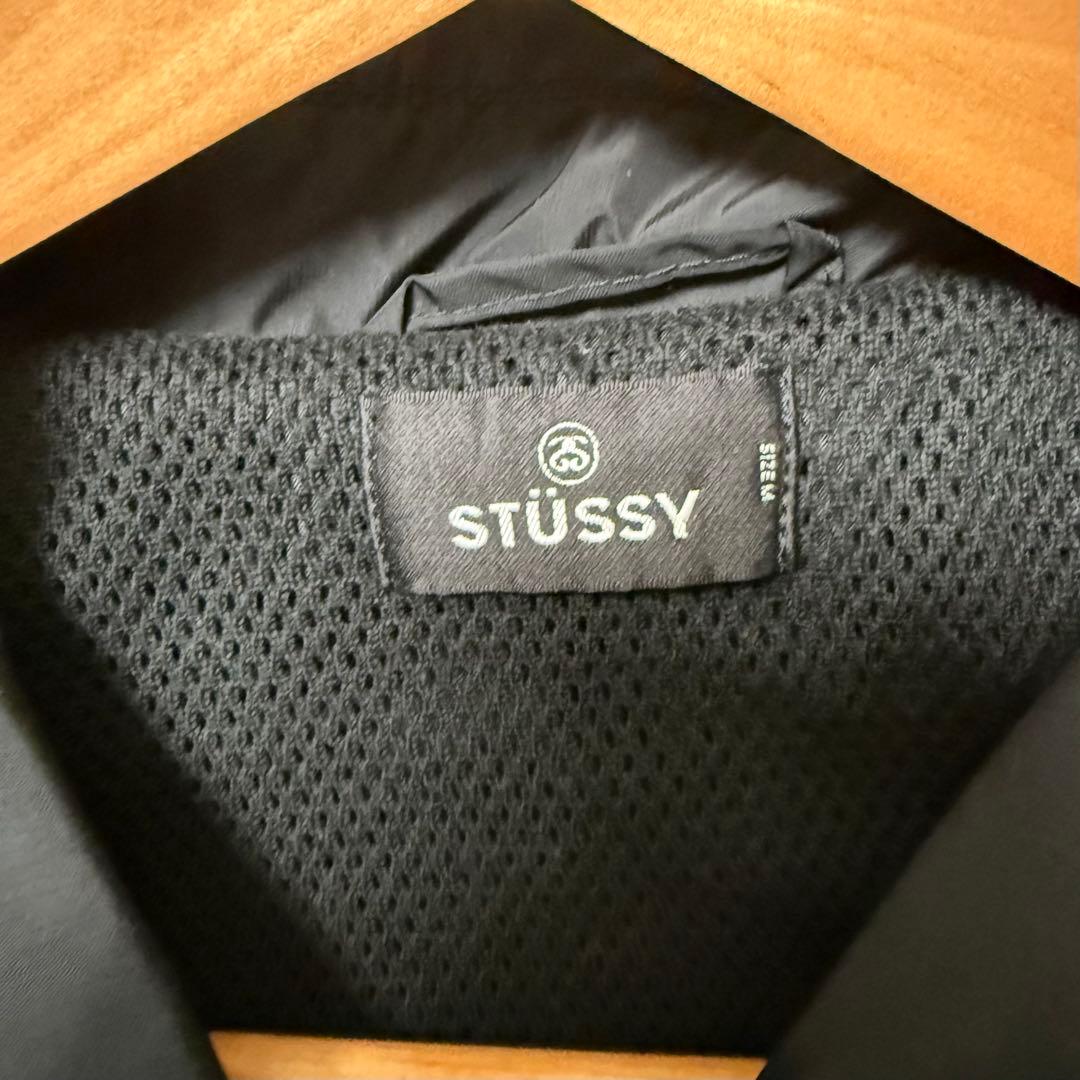 Stüssy ブラック キルティングジャケット