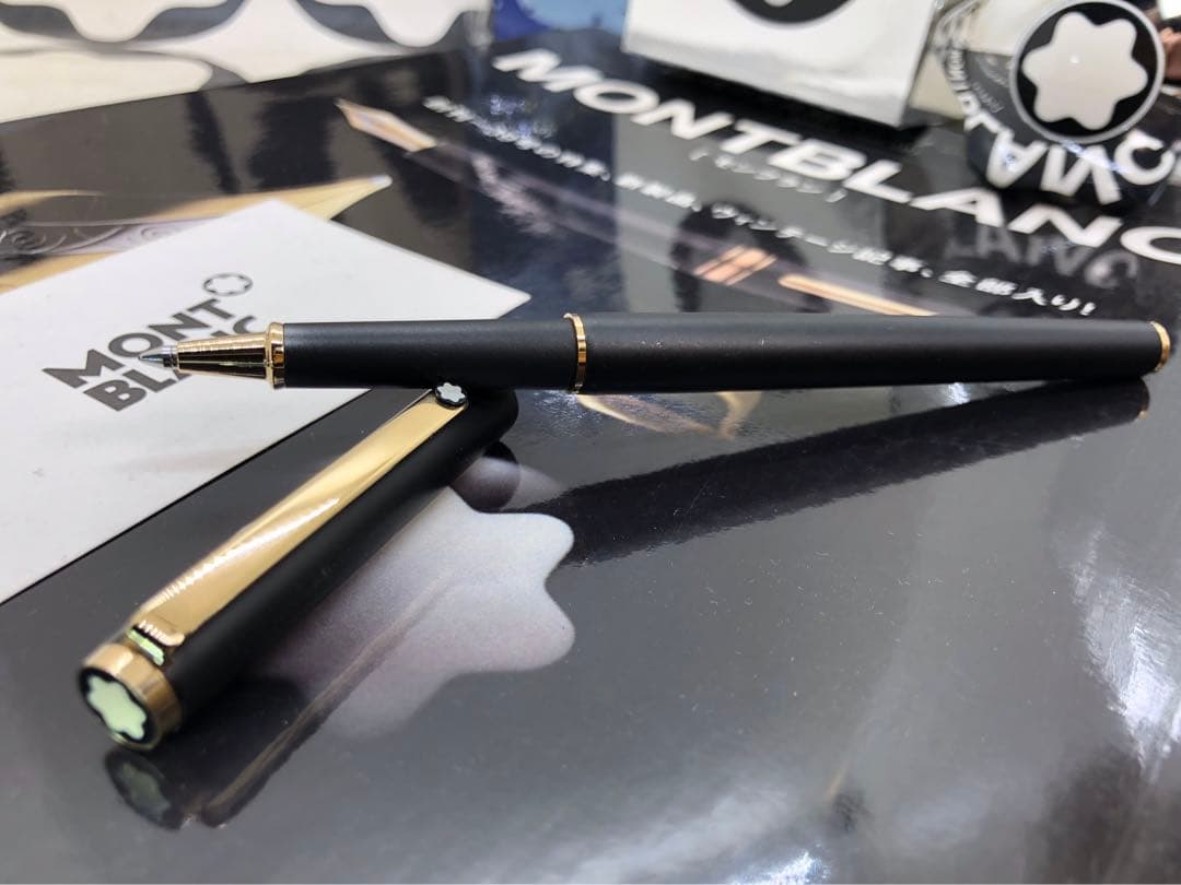 稀少軸！モンブラン★Sライン★生産数の少ないキャップ式ローラーボールNo2318