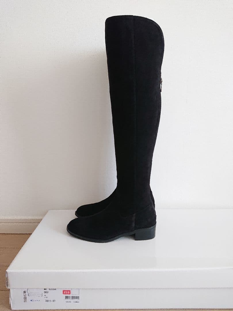 新品 ダイアナ スエード ニーハイブーツ