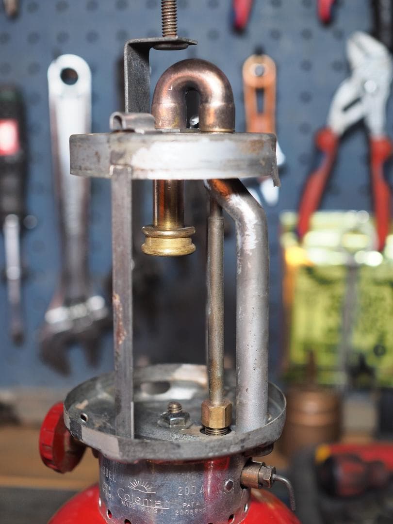 美品！1959年6月 コールマン 200A ランタン（イエローボーダー）u06