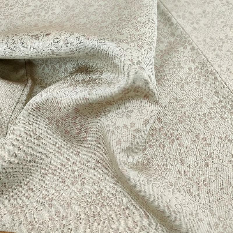 Club藤★小紋 御召織 桜花散らし紋 御仕立上り(3443)