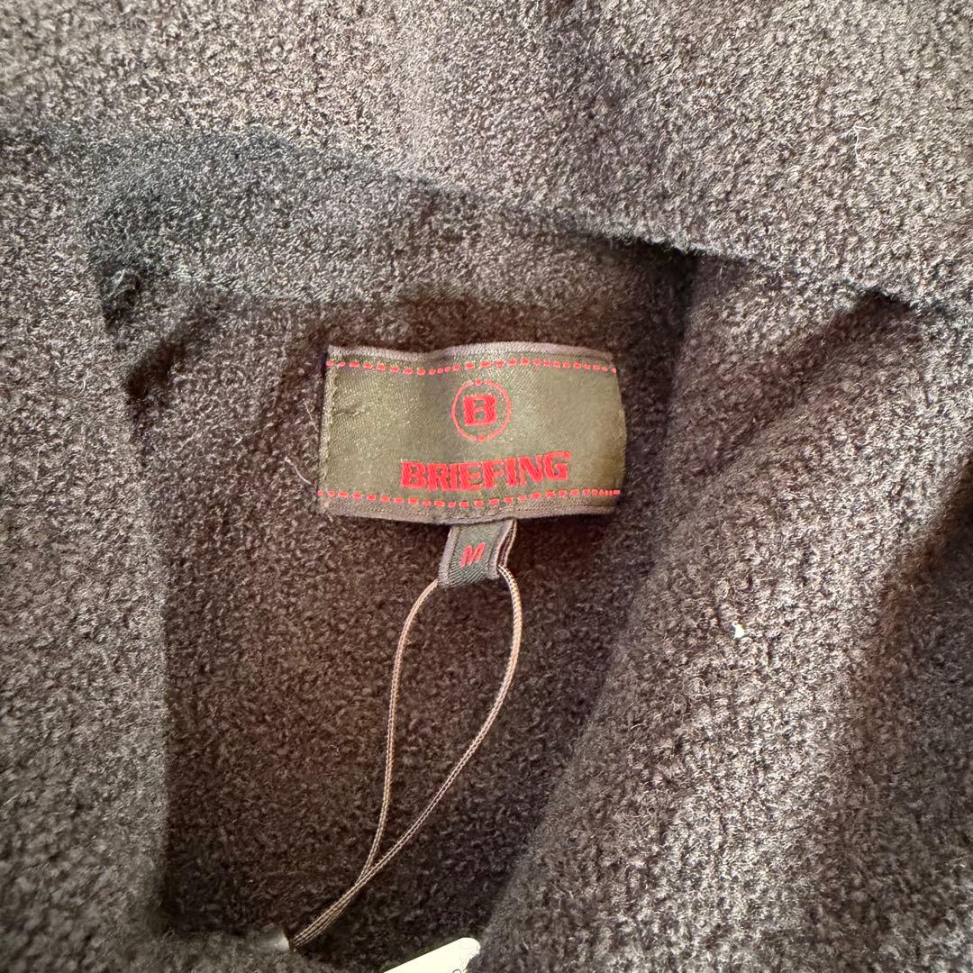 ブリーフィング BRIEFING ホリデー B ロゴ ニット HOL フーディー