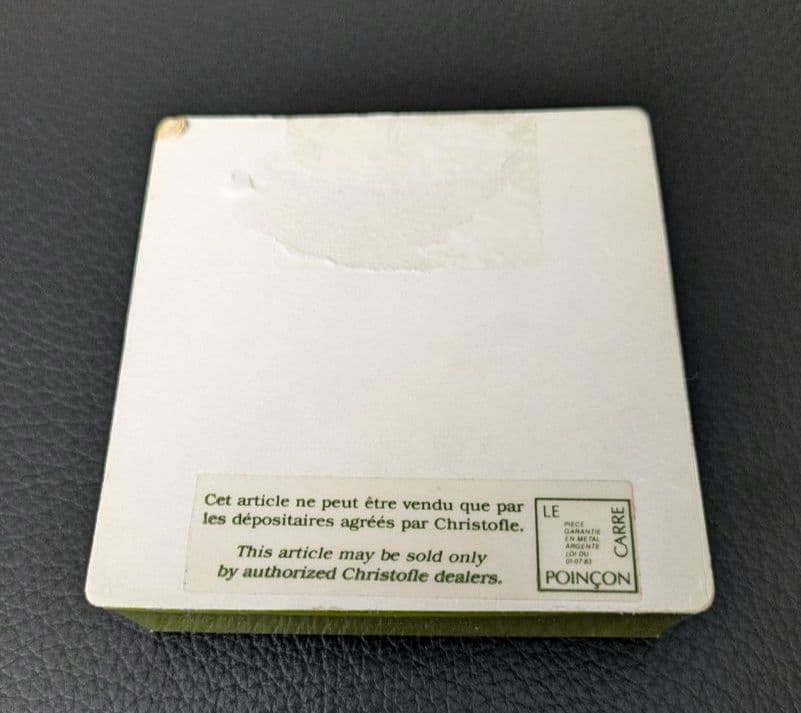 クリストフル　ナイフレスト、箸置きストリエ4点