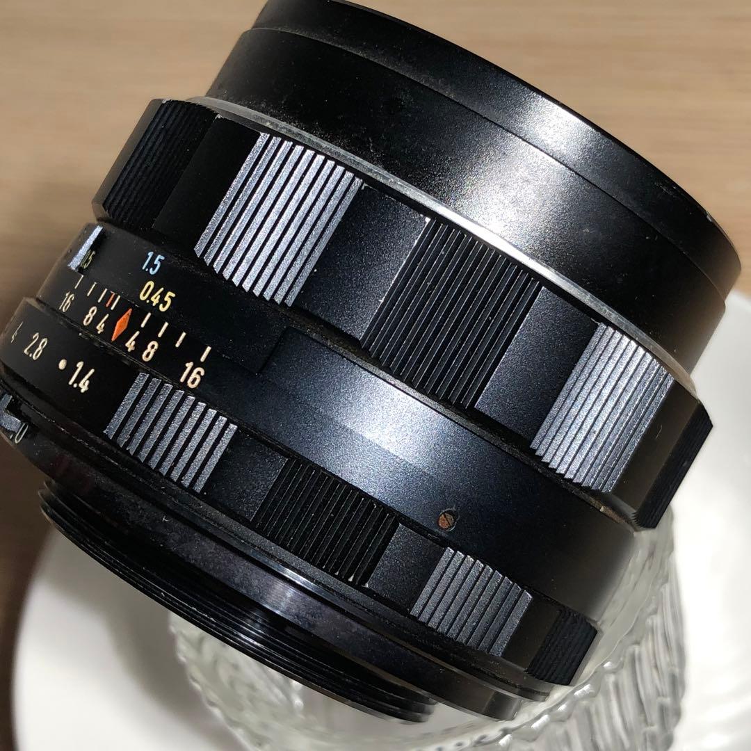 PENTAX SUPER TAKUMAR 50mm f1.4 m42マウント