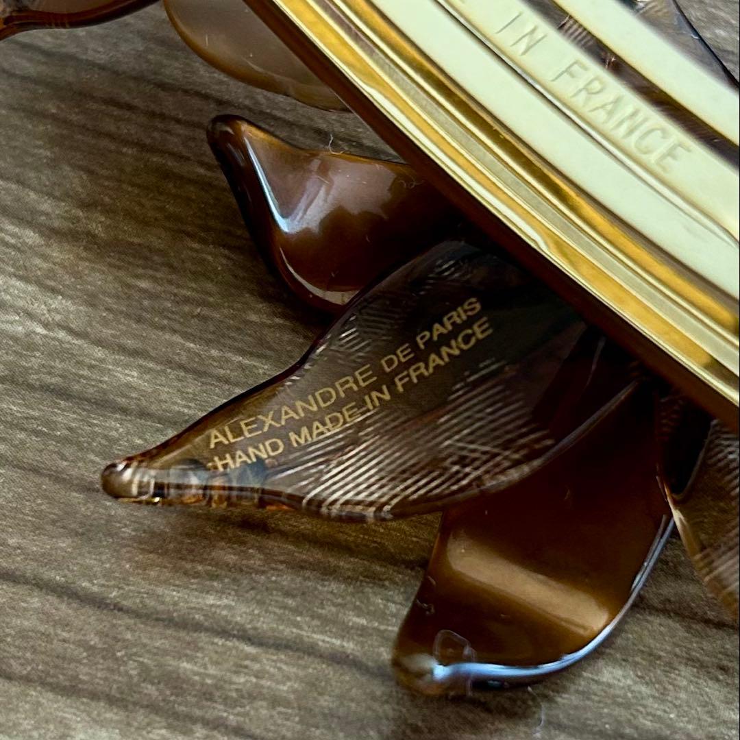 超美品　アレクサンドルドゥパリ　バレッタ