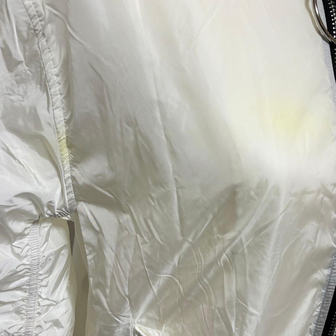 希少 オフホワイト ナイロンジャケット ハーネス付属