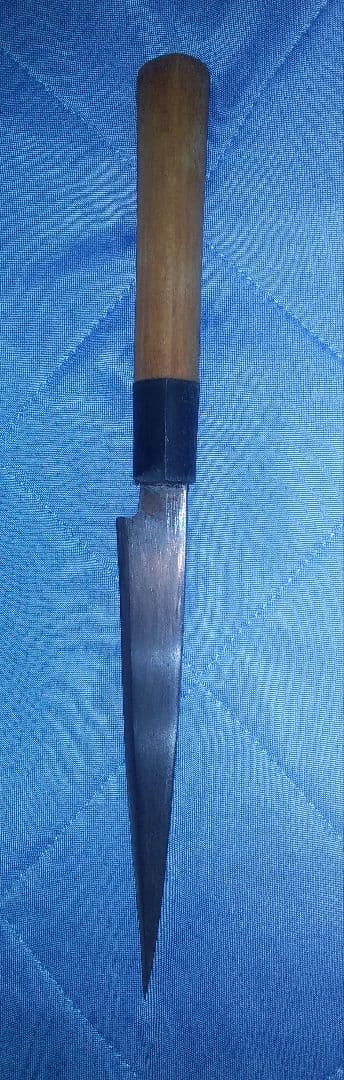 柳刃包丁 4本セット ステンレス製 メーカー不明　中古