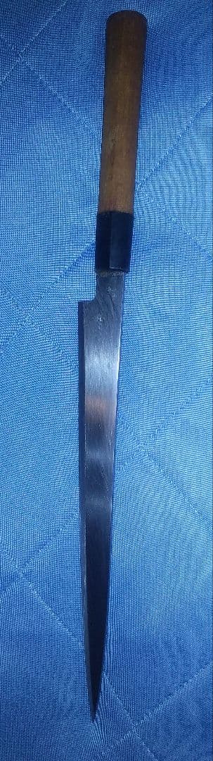 柳刃包丁 4本セット ステンレス製 メーカー不明　中古