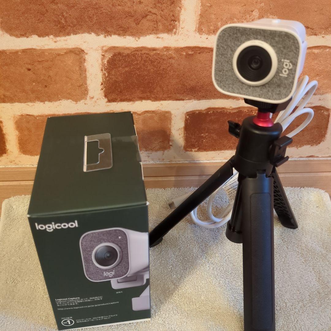 logicool STREAMCAM 1000p 60fps 三脚付き