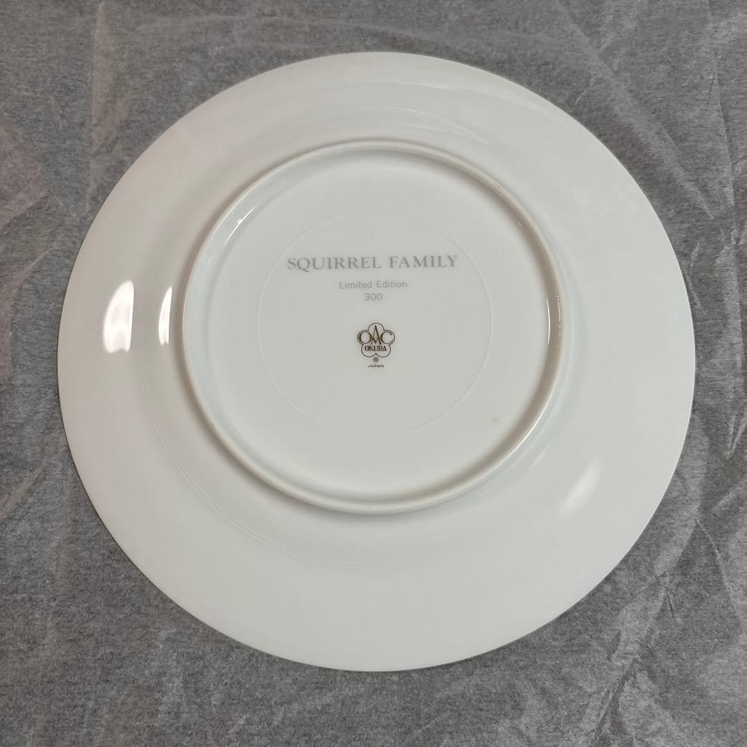 大倉陶園クリスマスプレート　始まりの年1986年