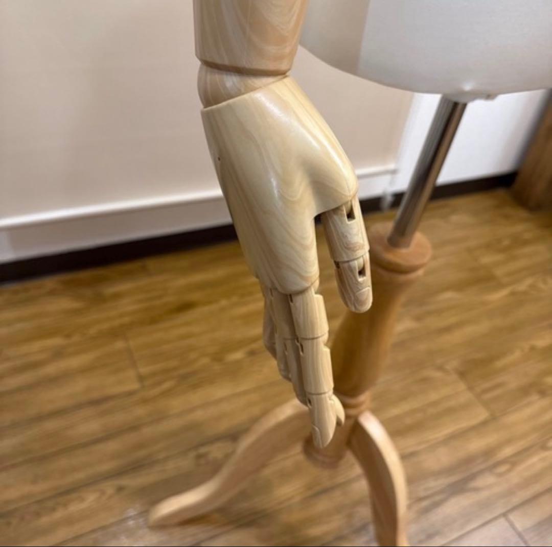 アーム付き メンズトルソー 撮影用 店舗什器 ディスプレイ アーム可動式