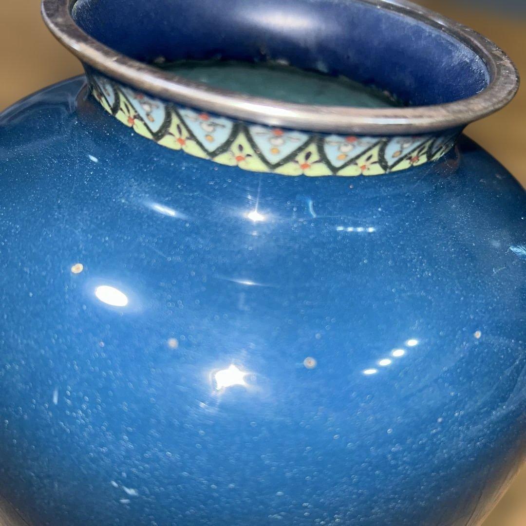 安藤七瀬宝花瓶　純銀