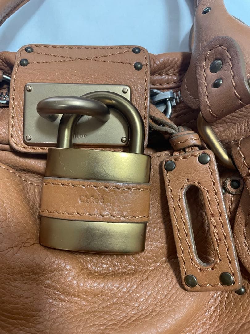 Chloe ( クロエ ) パディントン バッグ キャメル