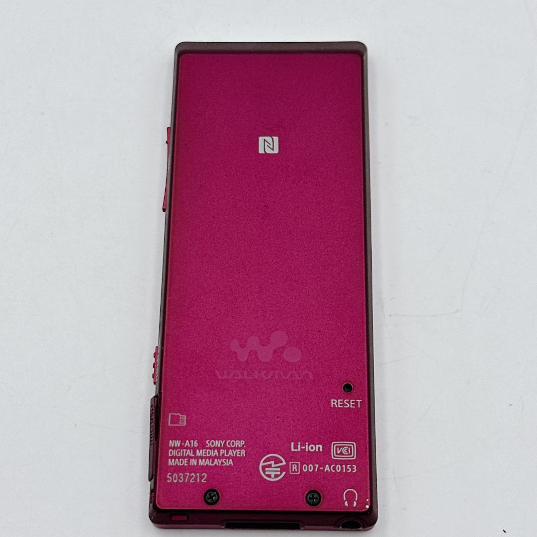 概ね美品✨SONY WALKMAN NW-A16 32GB ハイレゾ対応 ピンク