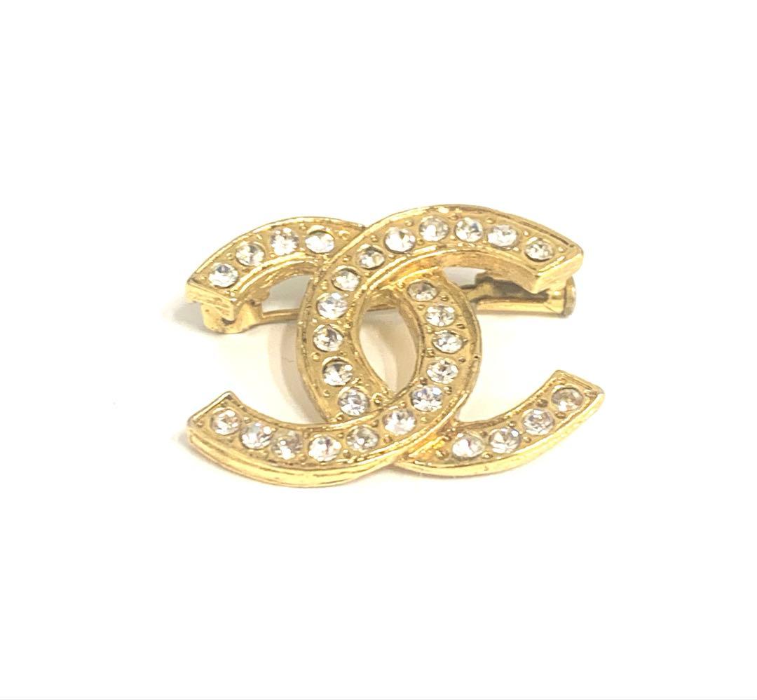 vintage CHANEL cocoマーク　ブローチ