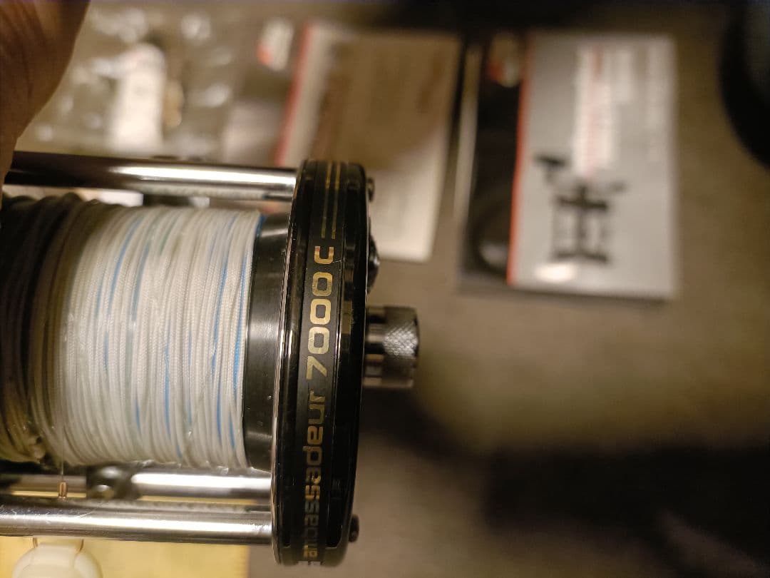 ​【上位機】Abu アンバサダー 7000C 黒マミヤOP期 渋谷サンスイ購入品