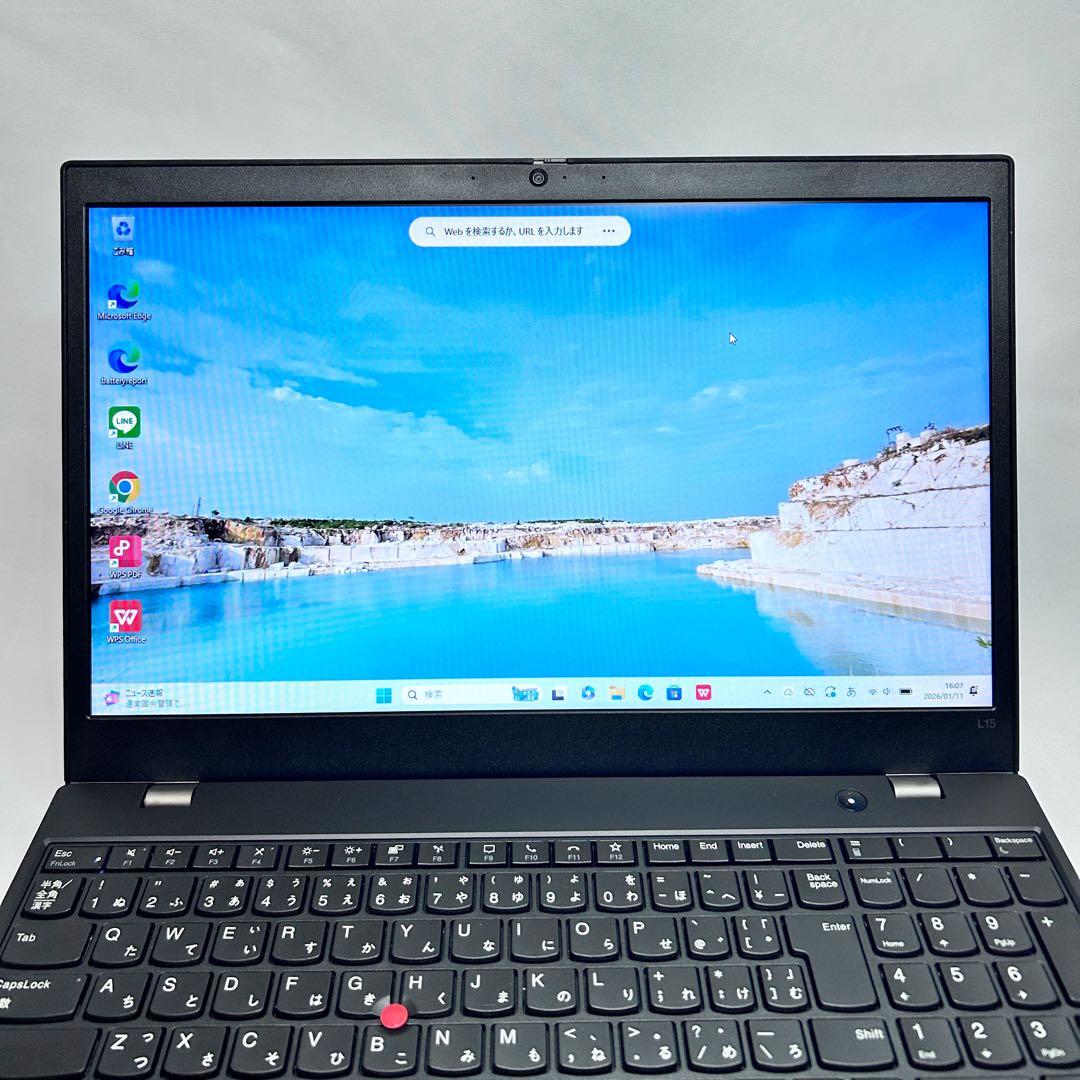 【美品・極上バッテリー】ThinkPad L15｜第11世代i5｜2022年製