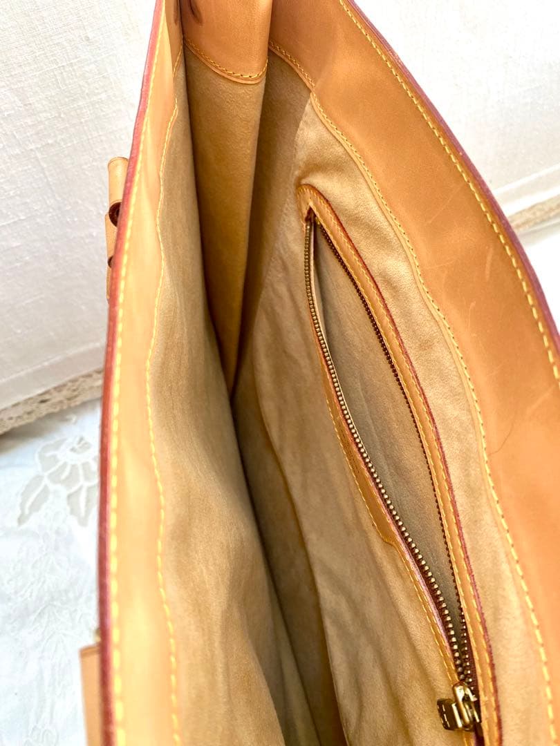 ルイヴィトン　レザートートバッグ　スペシャルオーダー