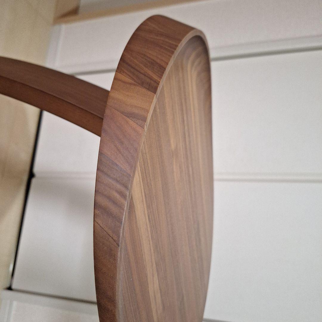 カリモク正規品 サイドテーブル TUO107 天然木ウォールナット材ナチュラル色