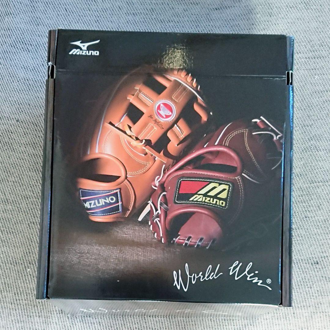 激レア ミズノ グローブ 赤カップ 復刻モデル ワールドウィン 限定