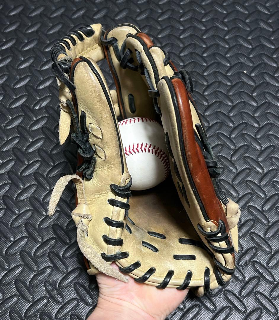 ミズノプロ BSSショップ限定 軟式 内野手用 グローブ 田中将大モデル