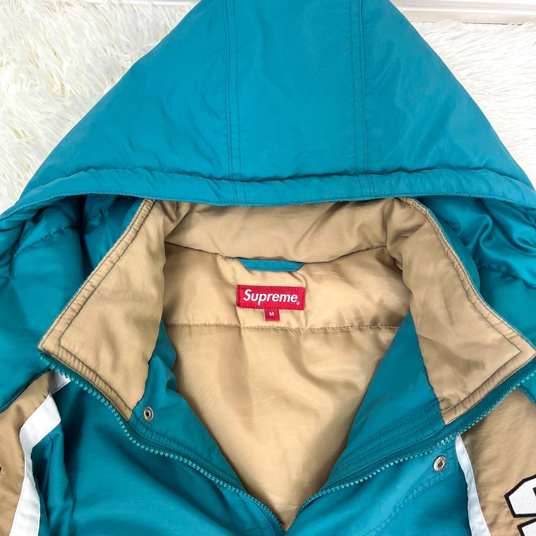 【希少】supreme SLEEVE LOGO SIDELINE PARKA M