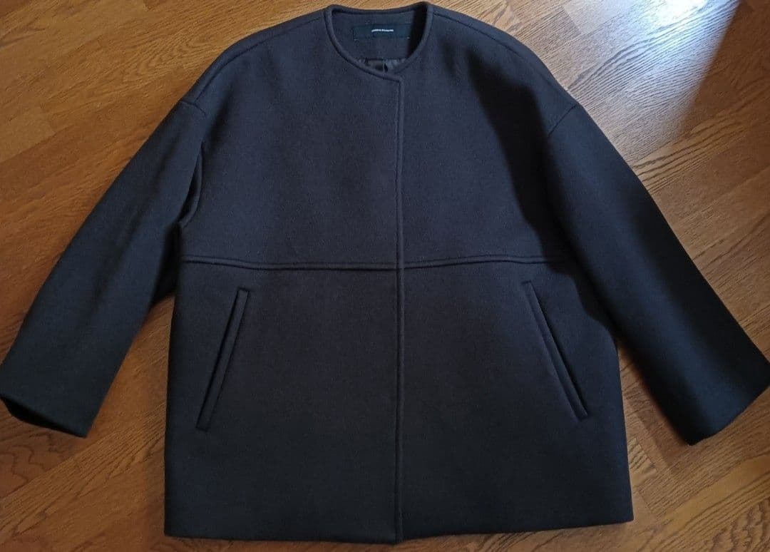 JOURNAL STANDARD スーパー140ビーバーノーカラーショートコート