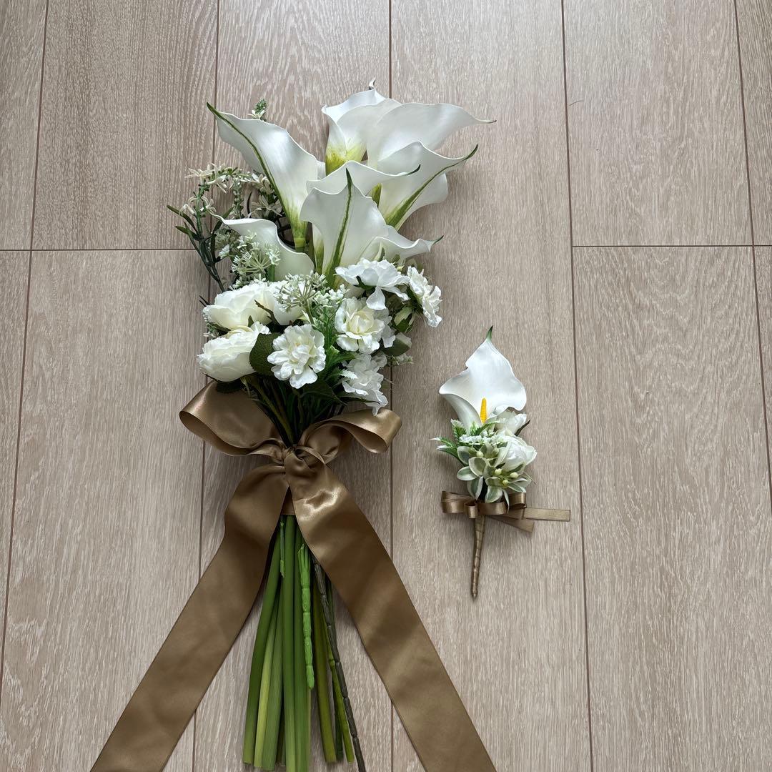 ブーケ、ブートニア