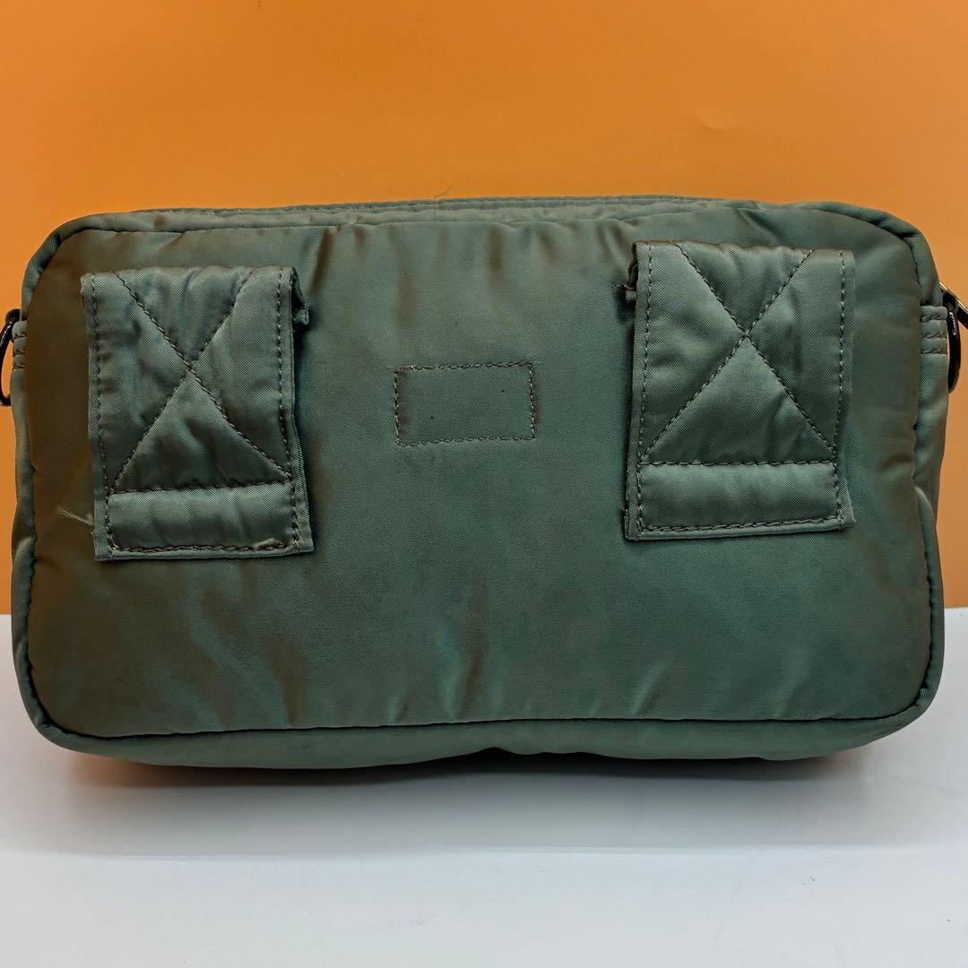 【美品✨】ポーター タンカー ショルダーバッグ ボディバッグ セージグリーン