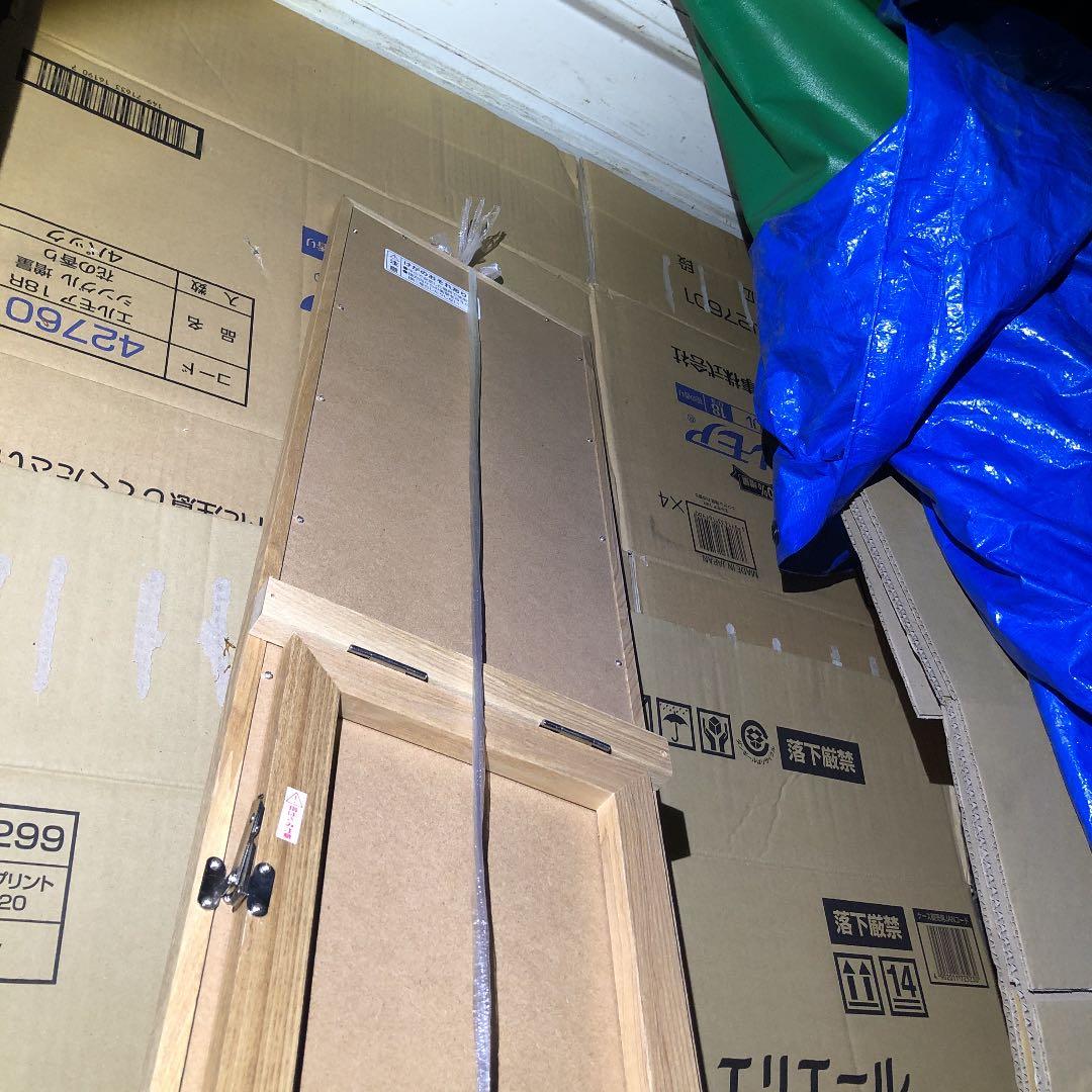 姿見‼️鏡…‼️幅28×奥行44×高さ147CM‼️木目調…‼️…