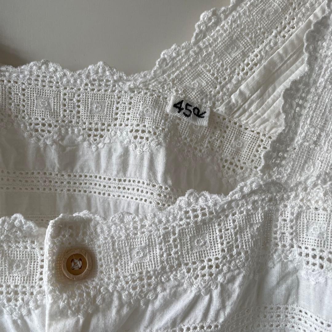 45Rインドカディdeカットワーク　キャミソール