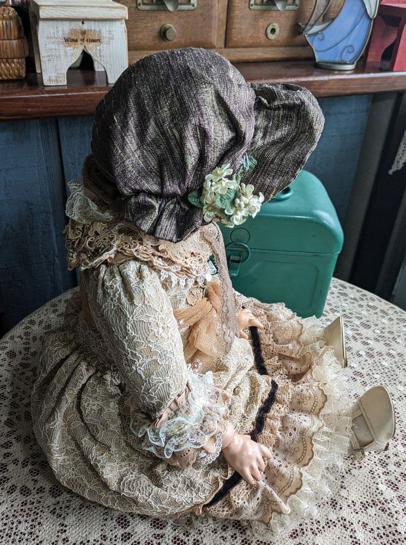 難ありレアカマー＆ラインハルトK&R ビスクドールプラスチックドールアンティーク