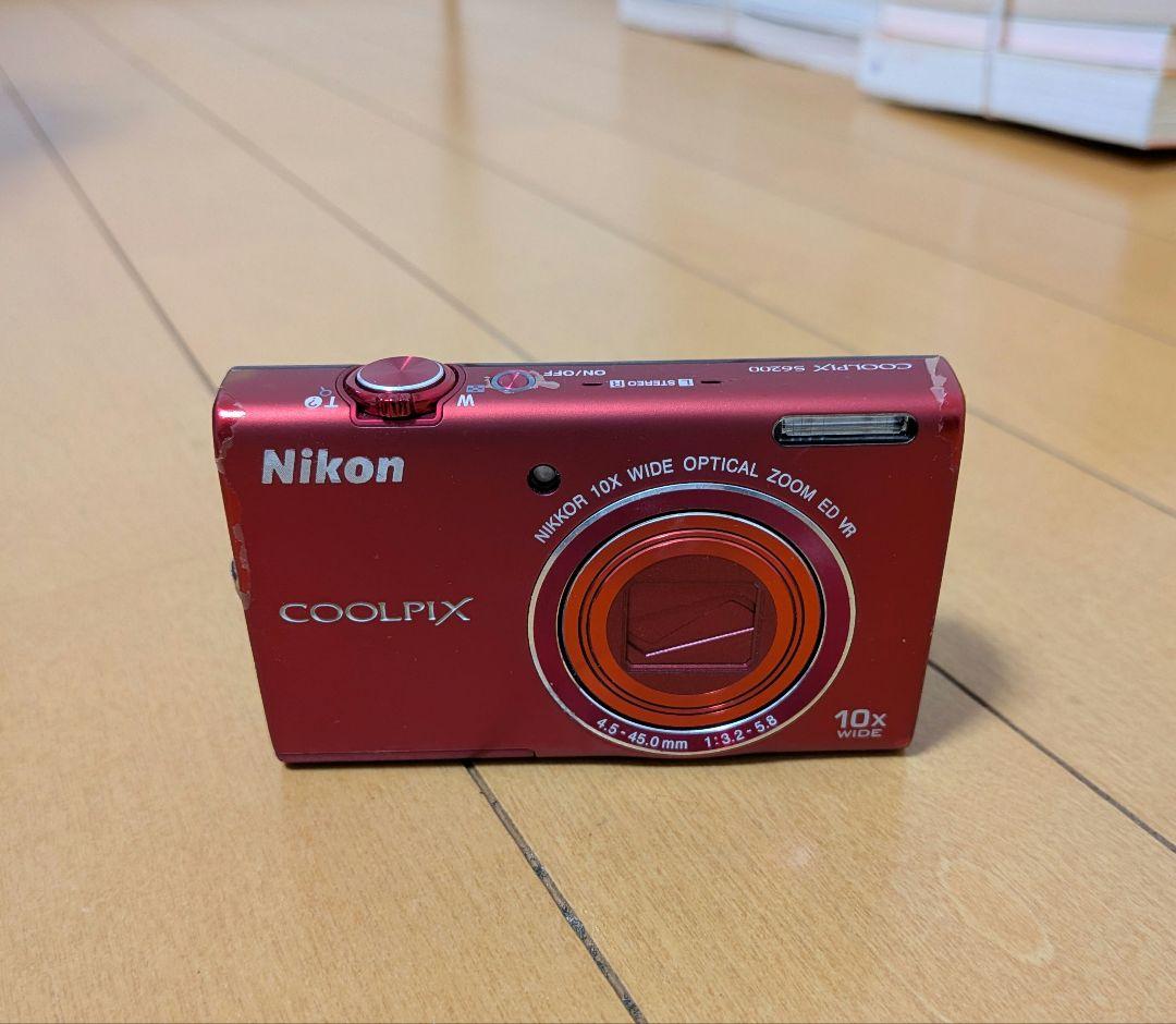 Nikon COOLPIX S6200 ブリリアンレッド