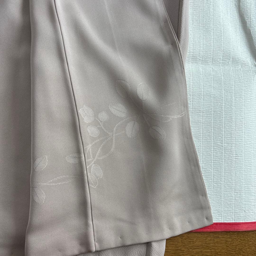 専用です！素敵な薄灰紫ピンク色 付け下げ訪問着と新品未使用の名古屋帯セット！