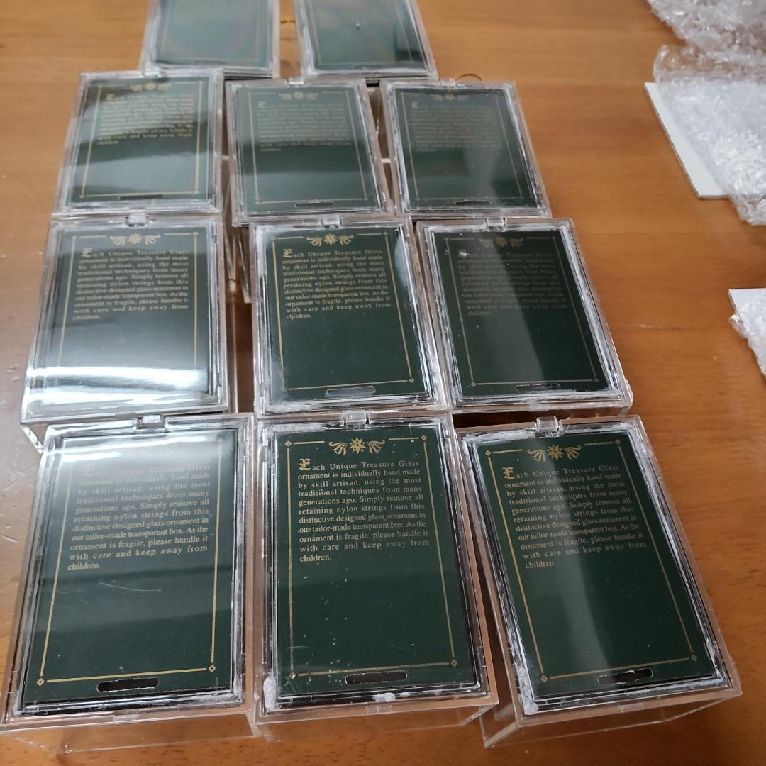 ガラスオーナメント　11ヶセット