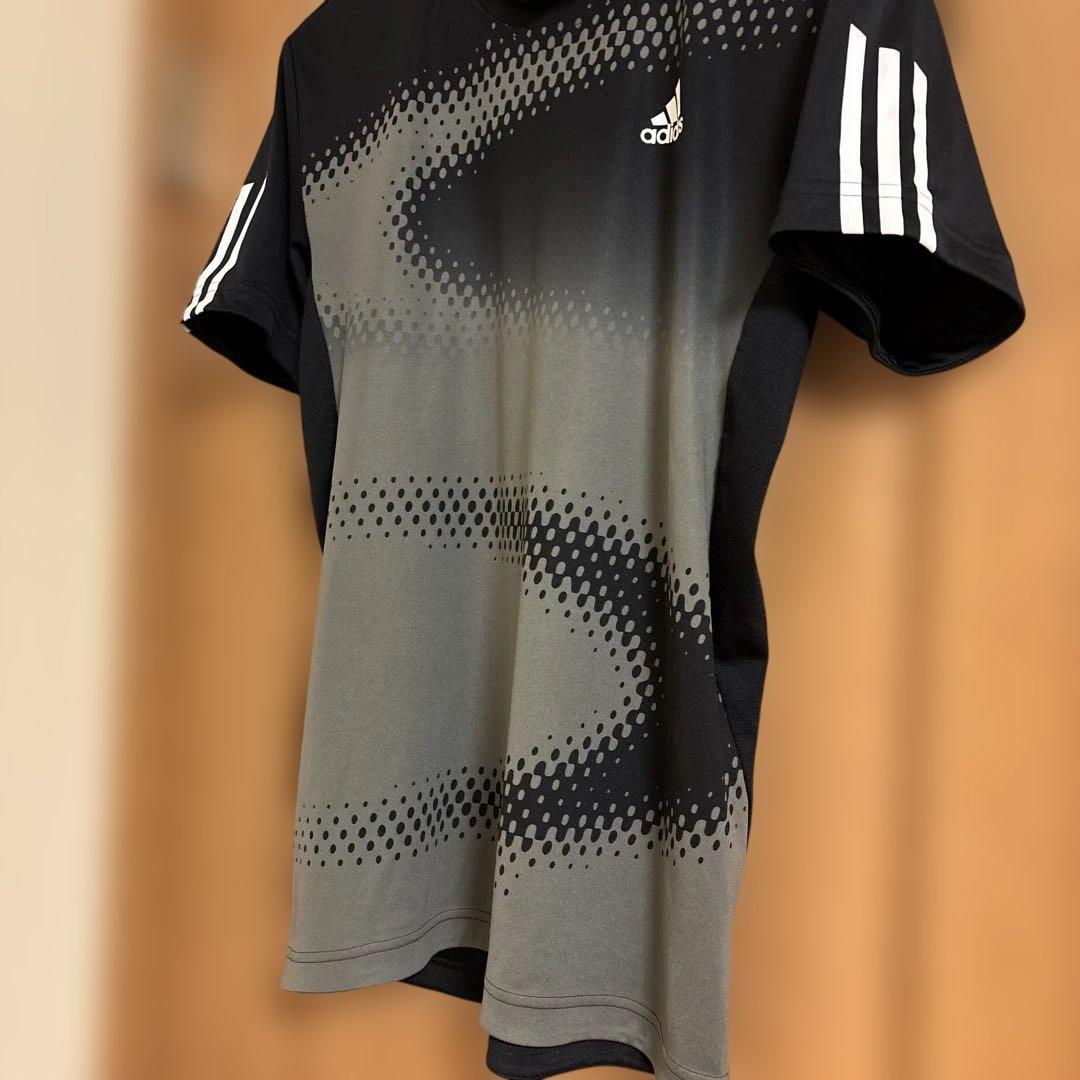 錦織圭、ジョコビッチモデル　adidas テニスウェア　メンズLサイズ