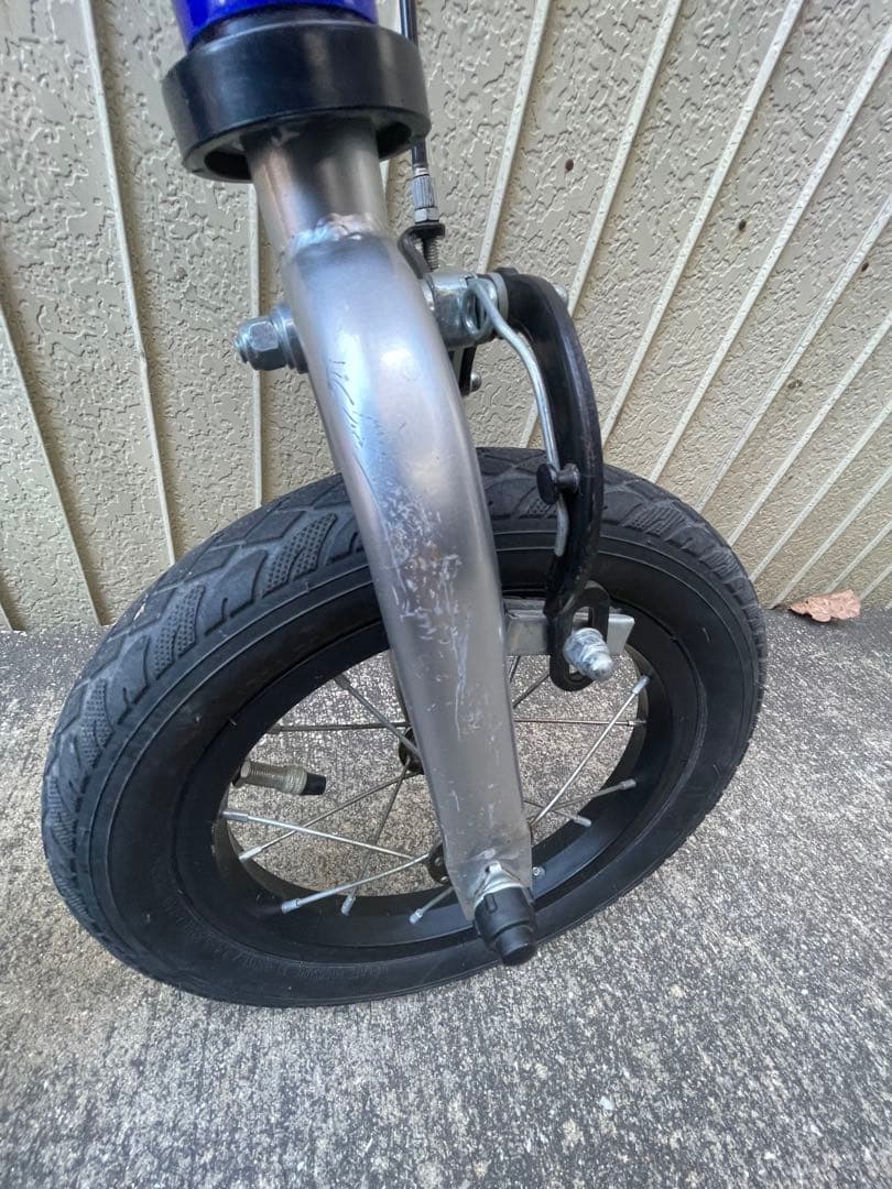 Henshin Bike 青 へんしんバイク キッズ 自転車12インチ