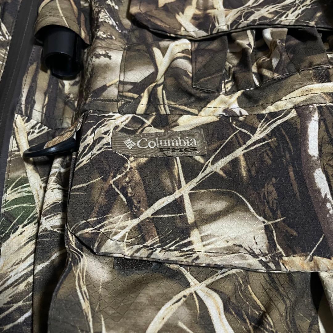 【超希少❗️】columbia ダウン　迷彩柄　グリーン　L リアルツリー