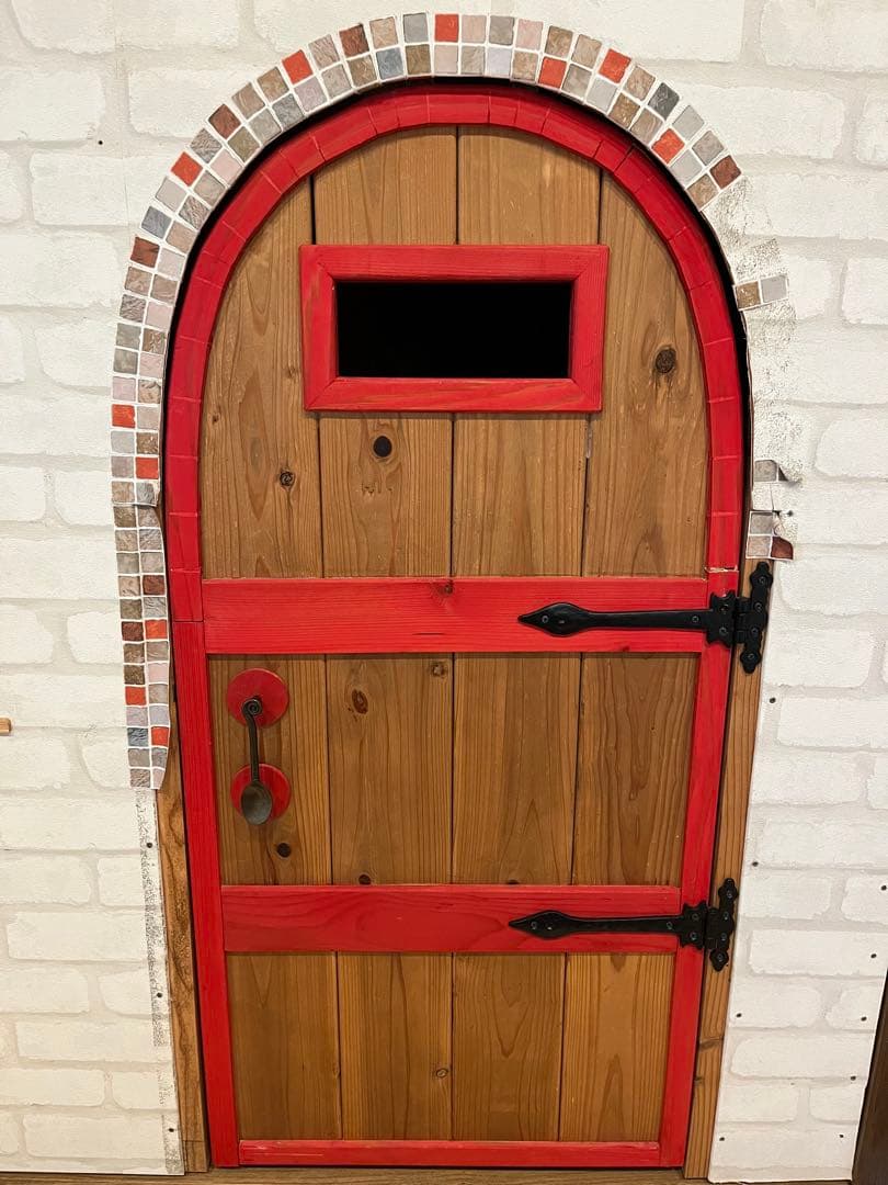 木製ロフトベッド/秘密基地/子供用