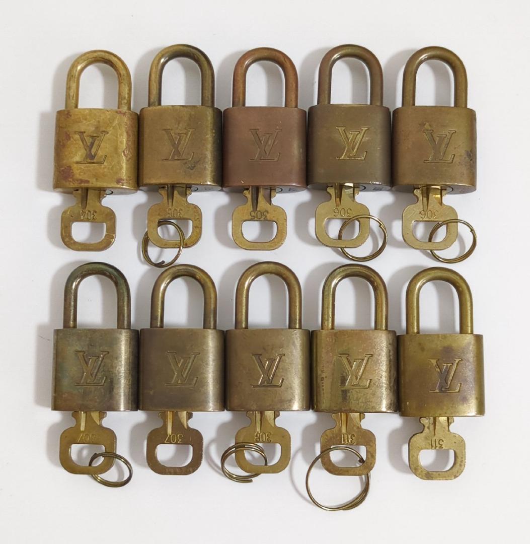 ルイヴィトン パドロック/南京錠 50個セット キー各1本付き