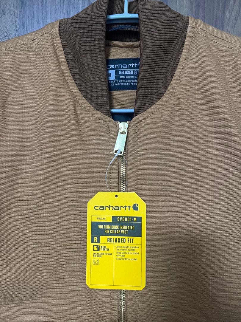 CARHARTT カーハート ダックベスト M カーハートブラウン