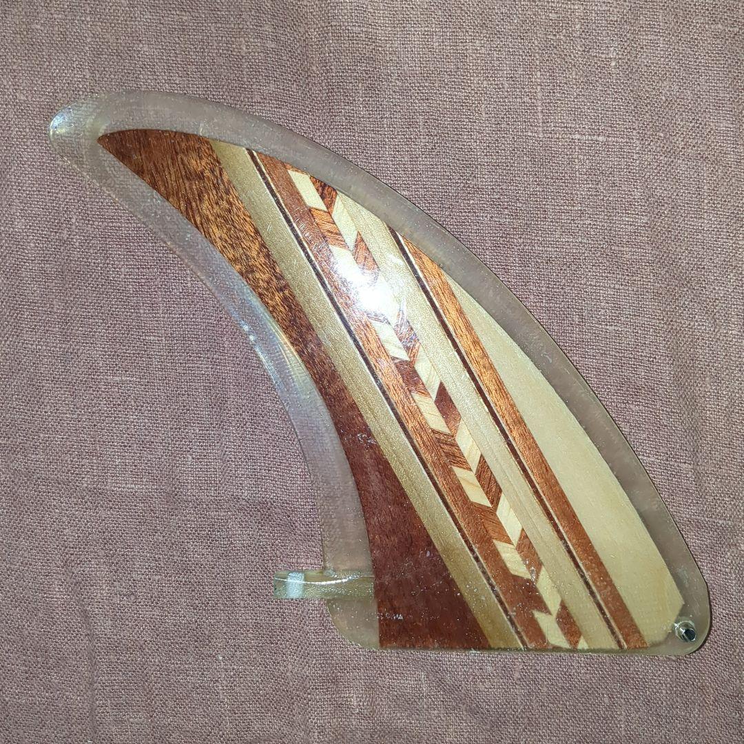 6インチ　ウッドフィン　センター　ボンザーフィン