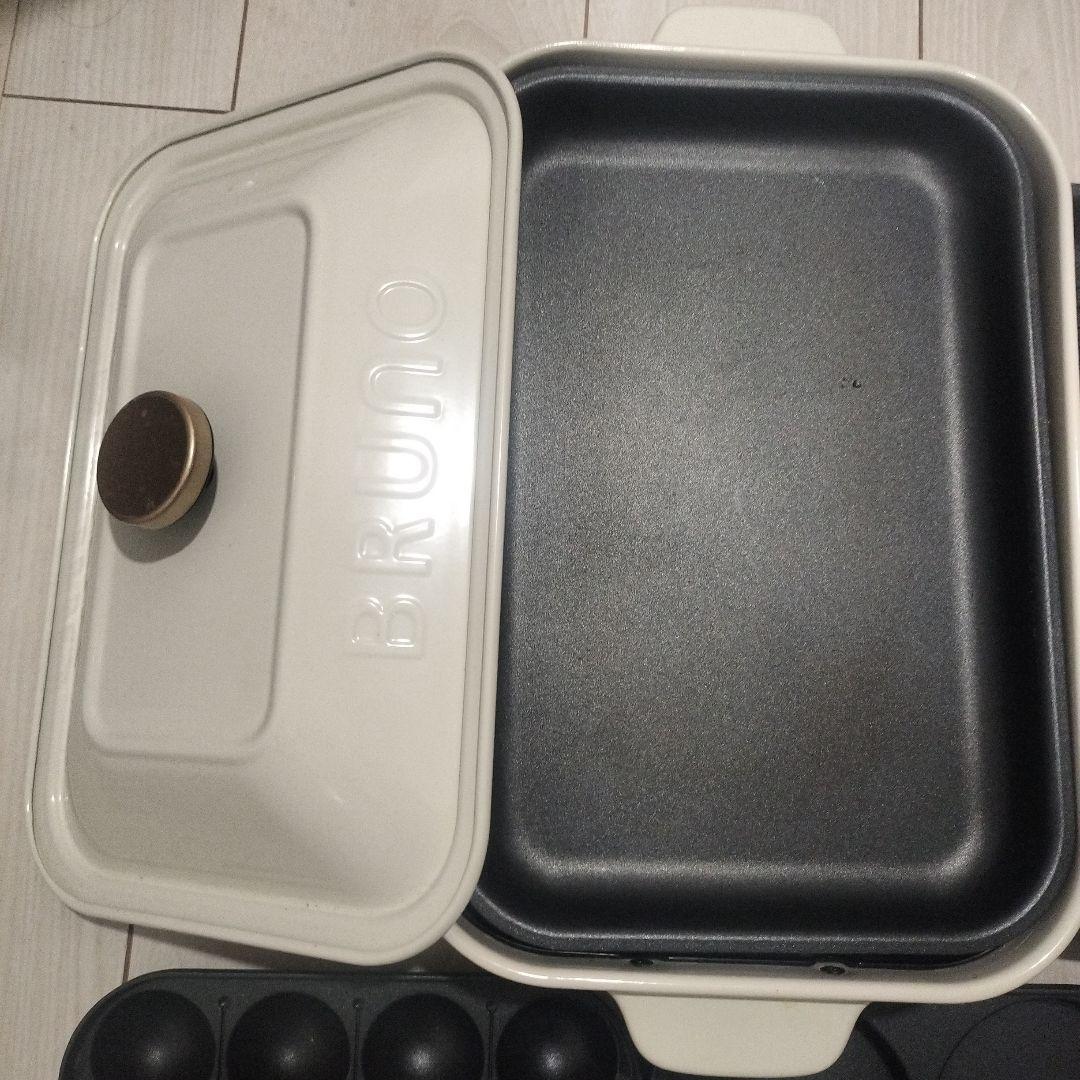 BRUNO コンパクトホットプレート ホワイト