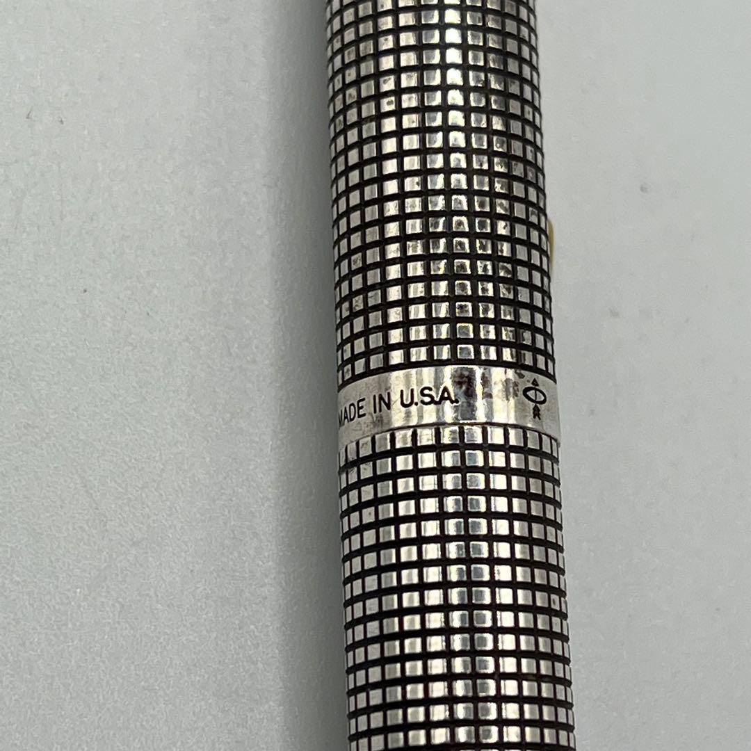 PARKER パーカー 万年筆 スターリングシルバー ペン先 14K F
