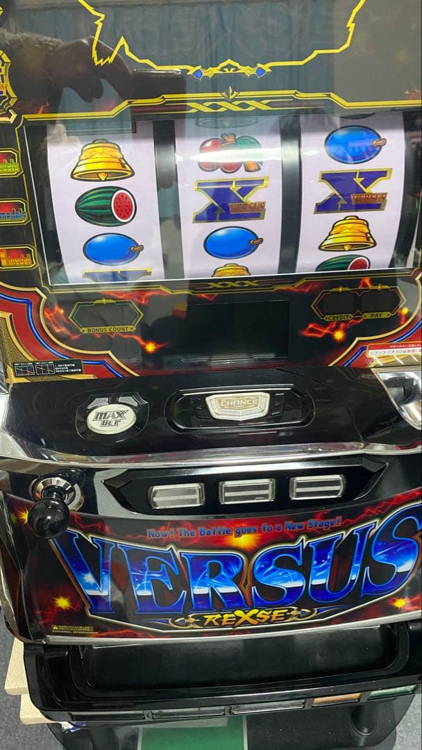 6号機バーサスリヴァイズ実機　データカウンター付き