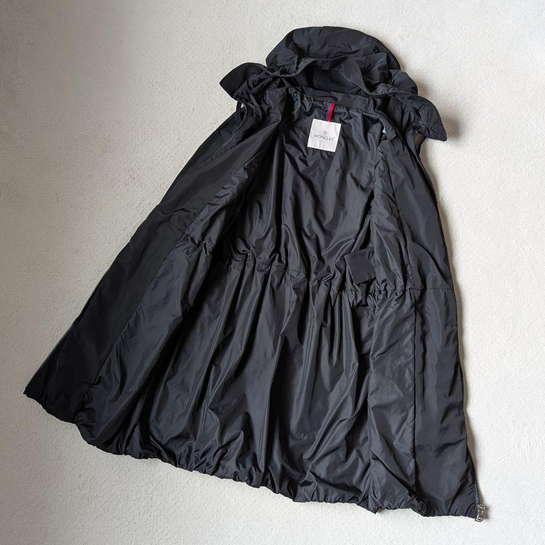 【人気モデル】 モンクレール TOPAZ ナイロンコート 黒 サイズ1 S相当