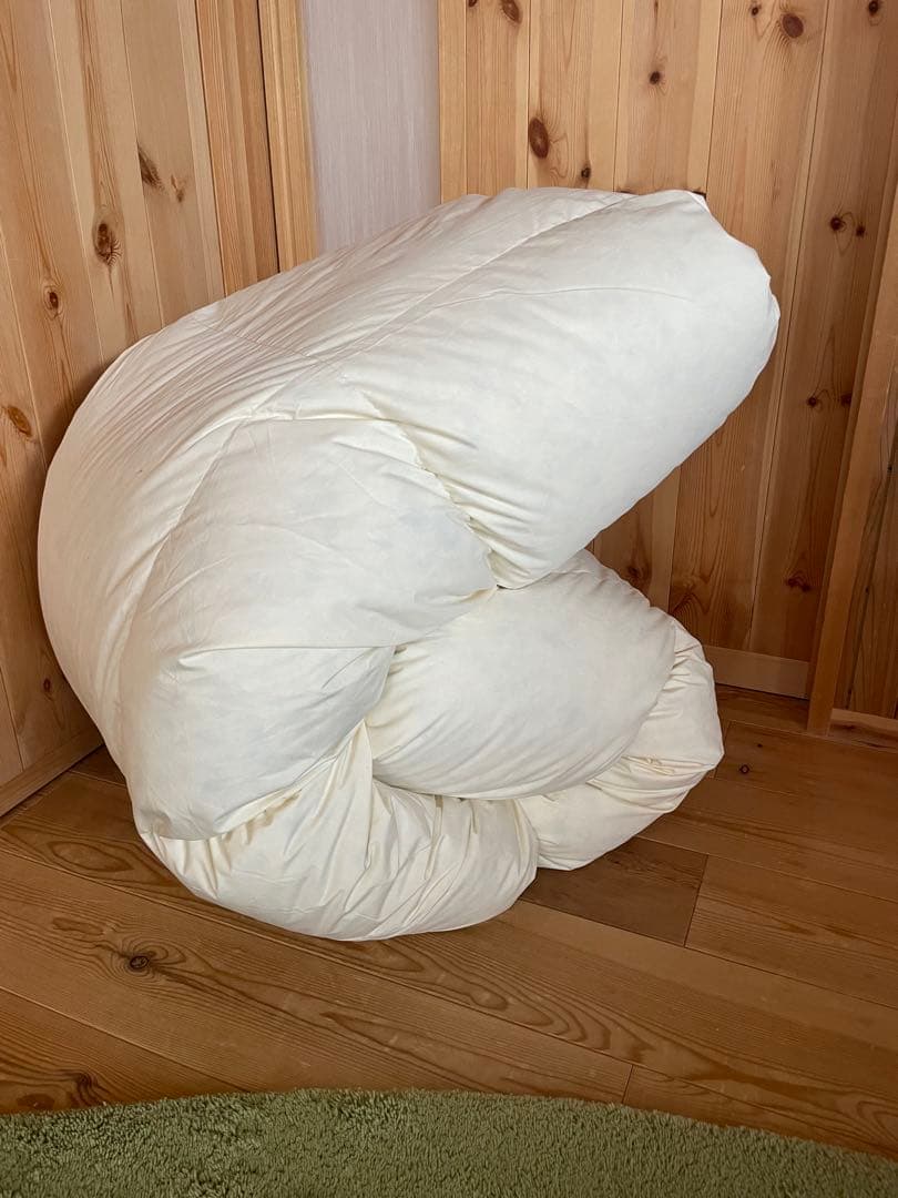 マ*ー様 2枚セット【エコダウン使用】寒冷地仕様　羽毛布団　　シングル　ホテル仕